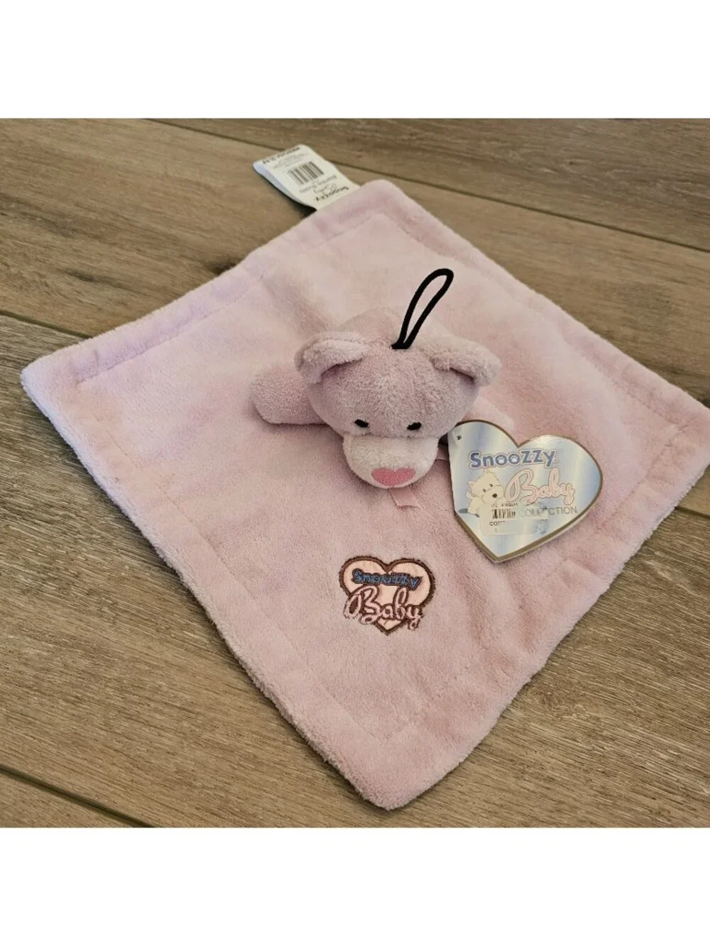 Precision Snoozzy Pet Puppy Dog Pink Buddy Lovey Blanket Soothing NEW Doggie